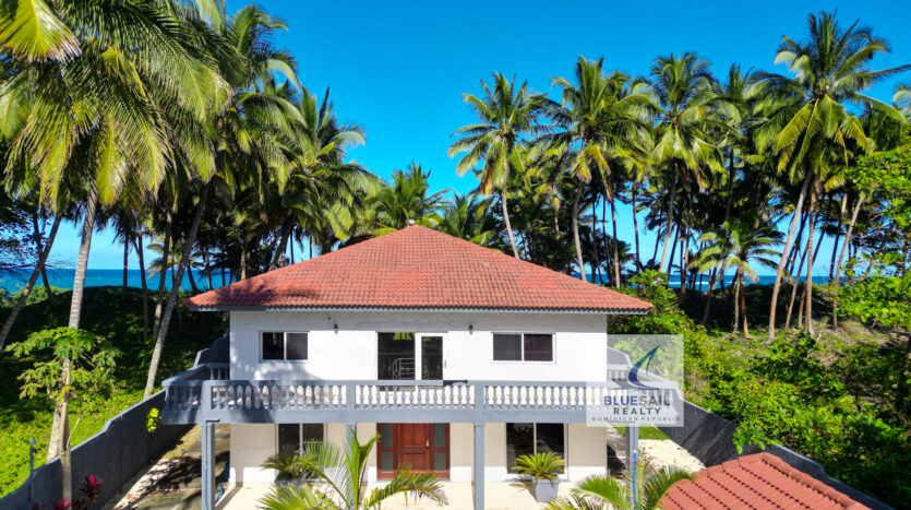 Villa in the middle of trees