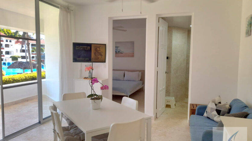 CONDO FOR SALE IN SOSUA ONSITE POOL AND RESTAURANT