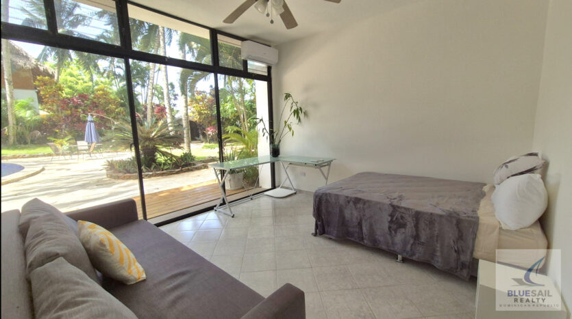 CONDO FOR SALE IN SOSUA ONSITE POOL AND RESTAURANT