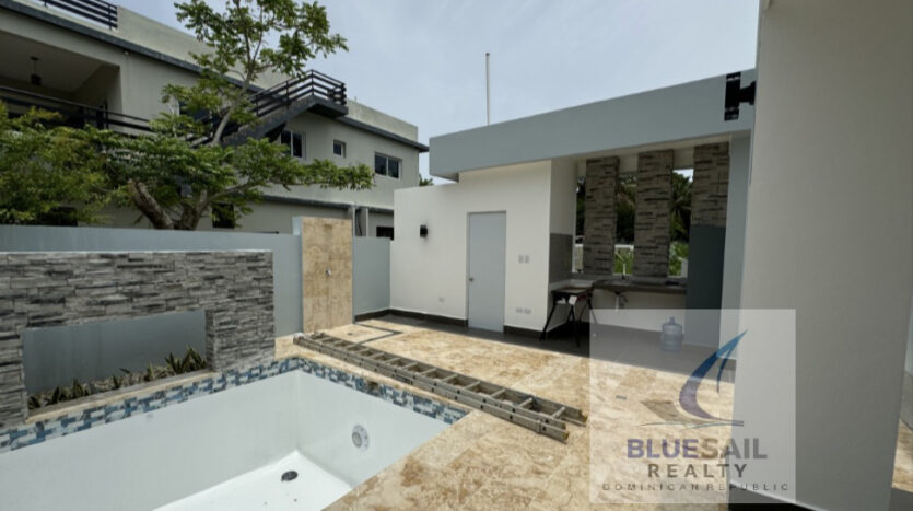 Modern House For Sale In The Dominican Republic With Private Pool